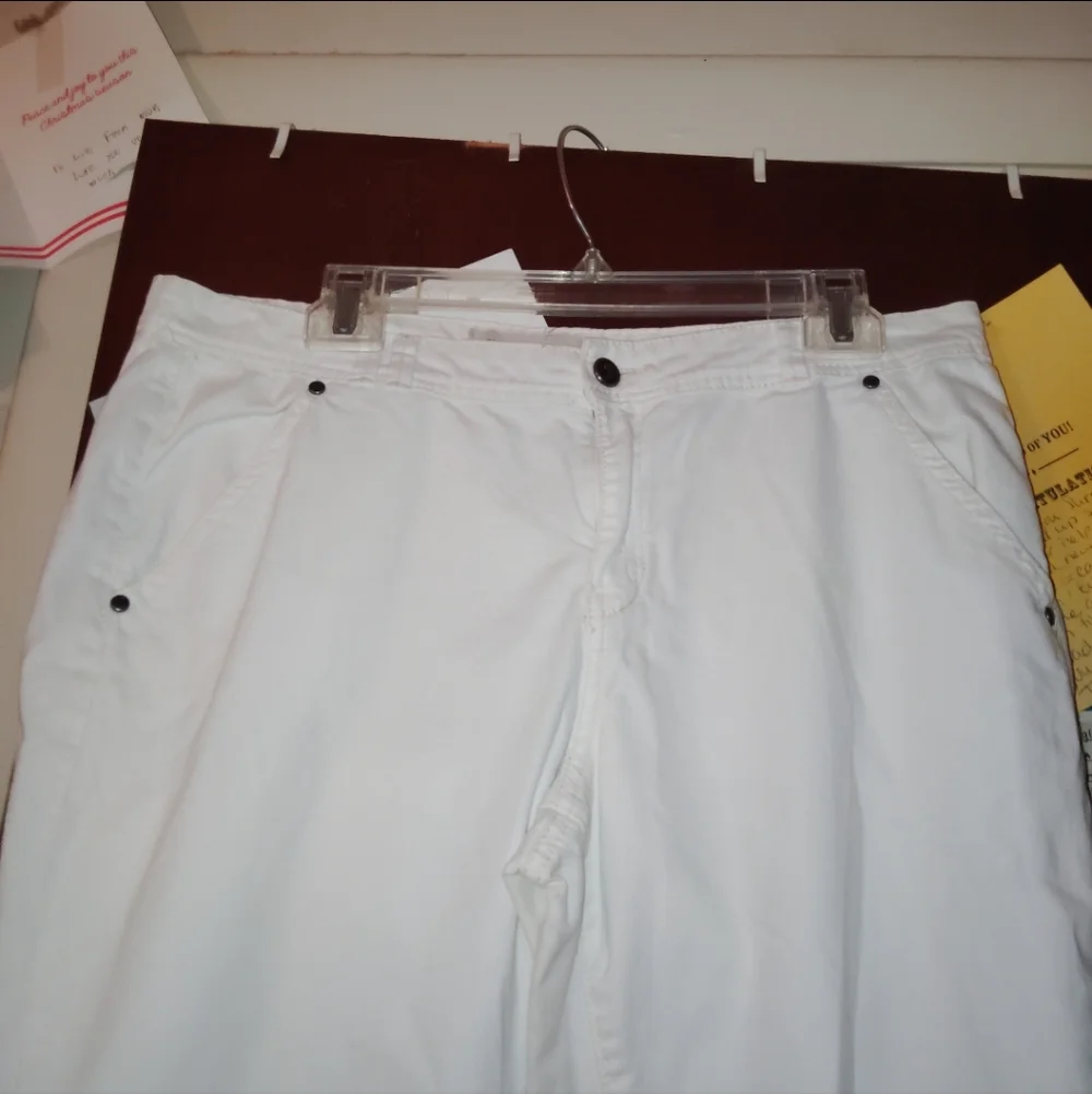 PILCRO & THE LETTERPRESS anthropology High Rise White Jeans Size 32" - Picture 6 of 11
